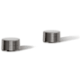 Kohler Components Knob Handles for Tub Faucet Vibrant Titanium