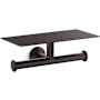Kohler Components Wall Mounted Euro Toilet Paper Holder Brushed Graphite