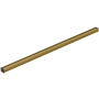 Kohler 1-1/4" x 36" Linear Drain Grate With Tile-in Panel Vibrant Brushed Moderne Brass