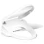 Kohler PureWash E590 Elongated Bidet Toilet Seat with Heated Seat, Self-Cleaning UV Technology, Adjustable Water Temperature, Warm-air Drying, and 2 Spray Options White
