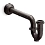 Kohler Adjustable 1-1/4" P-Trap with Long Tubing Outlet Brushed Graphite