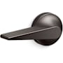 Kohler San Souci Left Hand Toilet Trip Lever Brushed Graphite