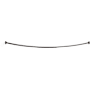 Kohler Expanse 60" - 72" Adjustable Curved Shower Rod with Modern Design Brushed Graphite