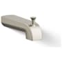 Kohler Pitch 6" Integrated Diverter Tub Spout Vibrant Brushed Nickel
