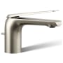 Kohler Avid 0.5 GPM Single Hole Bathroom Faucet with Pop-Up Drain Assembly Vibrant Brushed Nickel