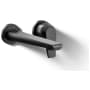 Kohler Avid 1.2 GPM Wall Mounted Mini-Widespread Bathroom Faucet Matte Black