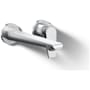 Kohler Avid 1.2 GPM Wall Mounted Mini-Widespread Bathroom Faucet Polished Chrome