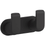 Kohler Avid Double Robe Hook Rack Matte Black