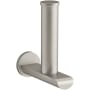 Kohler Avid Wall Mounted Euro Toilet Paper Holder Vibrant Brushed Nickel