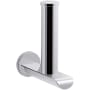 Kohler Avid Wall Mounted Euro Toilet Paper Holder Polished Chrome