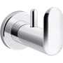 Kohler Kumin Double Robe Hook Polished Chrome