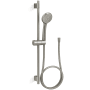 Kohler Awaken 2.5 GPM Multi Function Hand Shower Package with MasterClean Sprayface - Includes Slide Bar, Hose, and Wall Supply Vibrant Brushed Nickel