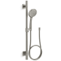 Kohler Awaken 2.5 GPM Multi Function Hand Shower Package with MasterClean Sprayface - Includes Slide Bar, Hose, and Wall Supply Vibrant Brushed Nickel