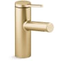 Vibrant Brushed Moderne Brass