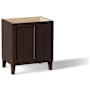 Kohler Poplin 30" Vanity Cabinet Only - Free Standing Installation Type Claret Suede