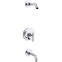 Kohler Purist Tub and Shower Trim Package with Rite-Temp Technology Polished Chrome
