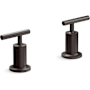 Kohler Purist Deck or Wall Mounted Lever Handles for Tub Faucet Brushed Graphite