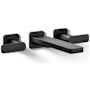 Kohler Parallel Wall Mounted Tub Filler Matte Black