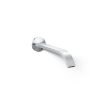Kohler Components 1.2 GPM Wall Mounted Widespread Bathroom Faucet with Ribbon Design Spout - Less Handles Polished Chrome