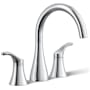 Kohler Simplice Deck Mounted Roman Tub Filler Polished Chrome