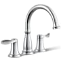 Kohler Bellera Deck Mounted Roman Tub Filler Polished Chrome
