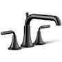 Kohler Tone Deck Mounted Roman Tub Filler with Built-In Diverter Matte Black