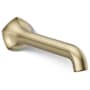 Kohler Occasion 1.2 GPM Wall Mounted Bathroom Sink Faucet Spout Only - Requires Separate Purchase of Handles and Valve Vibrant French Gold