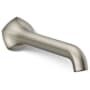 Kohler Occasion 1.2 GPM Wall Mounted Bathroom Sink Faucet Spout Only - Requires Separate Purchase of Handles and Valve Vibrant Brushed Nickel