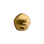 Kohler Occasion Pressure Balanced Valve Trim Only with Single Cross Handle and Integrated Diverter - Less Rough In Vibrant Brushed Moderne Brass