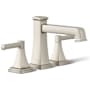 Kohler Riff Deck Mounted Roman Tub Filler Vibrant Brushed Nickel