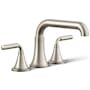 Kohler Tone Deck Mounted Roman Tub Filler Vibrant Brushed Nickel
