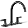 Kohler Venza Deck Mounted Roman Tub Filler Matte Black