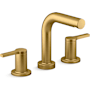 Kohler Elate Deck Mounted Tub Filler Vibrant Brushed Moderne Brass