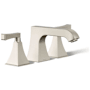 Kohler Memoirs Deck Mounted Roman Tub Filler with Deco Lever Handles Brushed Nickel