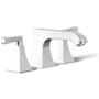 Kohler Memoirs Deck Mounted Roman Tub Filler with Deco Lever Handles Polished Chrome