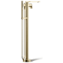 Kohler Composed Floor Mounted Tub Filler with Hand Shower and Built-In Diverter Vibrant French Gold
