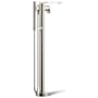 Kohler Composed Floor Mounted Tub Filler with Hand Shower and Built-In Diverter Vibrant Polished Nickel