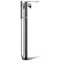 Kohler Composed Floor Mounted Tub Filler with Hand Shower and Built-In Diverter Vibrant Titanium