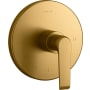 Vibrant Brushed Moderne Brass