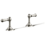 Kohler Artifacts Deck-Mount Bath Faucet Handle Trim with Lever Design Vibrant Polished Nickel