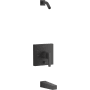 Kohler Honesty Tub and Shower Trim Package Matte Black