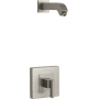 Kohler Loure Shower Only Trim Package - Less Shower Head Vibrant Brushed Nickel