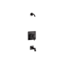 Kohler Venza Tub and Shower Trim Package Shower Head Matte Black