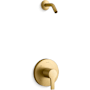 Kohler Elate Shower Only Trim Package - Less Shower Head Vibrant Brushed Moderne Brass