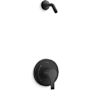 Kohler Elate Shower Only Trim Package - Less Shower Head Matte Black