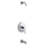 Kohler Elate Tub and Shower Trim Package - Less Shower Head Polished Chrome