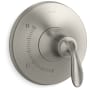 Kohler Bellera Pressure Balanced Valve Trim Only with Single Lever Handle - Less Rough In Vibrant Brushed Nickel