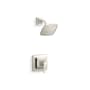 Kohler Riff Shower Only Trim Package with 1.75 GPM Single Function Shower Head Vibrant Polished Nickel