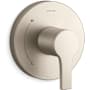 Kohler Elate Pressure Balanced Valve Trim Only with Single Lever Handle - Less Rough In Vibrant Brushed Nickel
