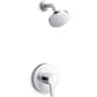 Kohler Elate Shower Only Trim Package with 2.5 GPM Single Function Shower Head Polished Chrome
